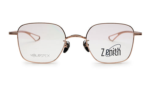 Zenith Titanium Stylish Rose Gold Frames