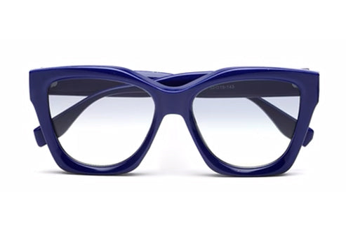 Thick Blue Sunglasses