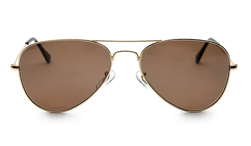 GoldBrown Classic Aviator Sunglasses