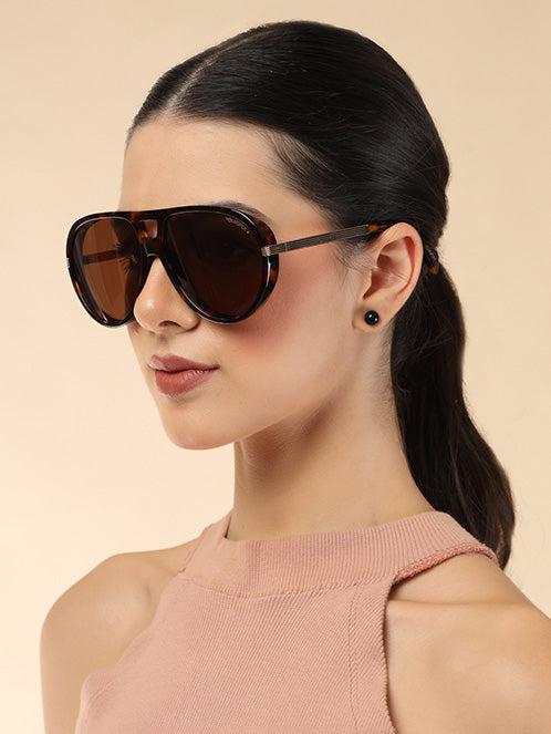 YourSpex-Bold Tortshell Acetate Sunglasses-Large-Aviator