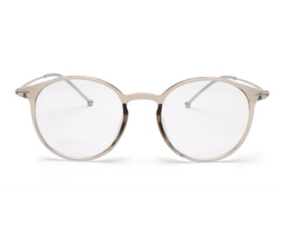 Light Brown Transparent Glasses Frames