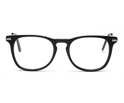 Oval Black Number Glass Frames