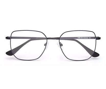 Full-Rim Navy Blue Square Spectacles