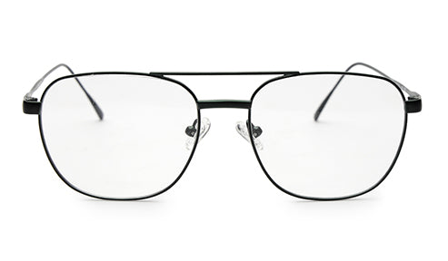 SoftSquare Matte Black Spectacles