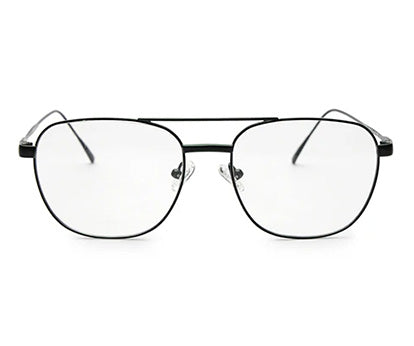 SoftSquare Matte Black Spectacles