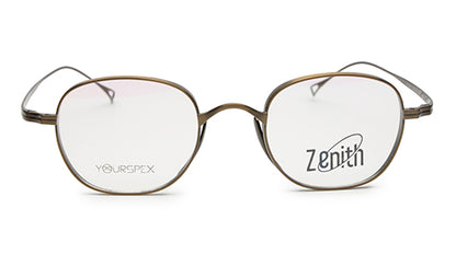 Zenith Titanium Metallic Brown Frames