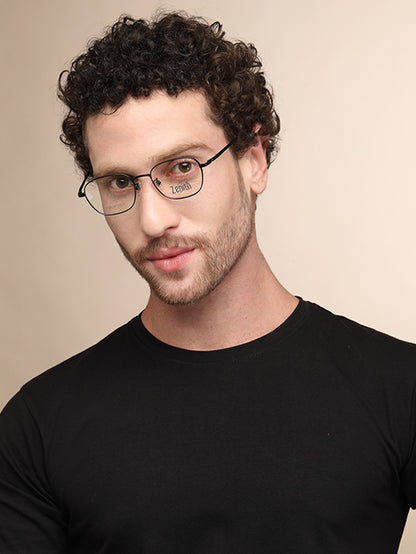 Zenith Titanium Matte Black Spectacles