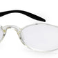 Transparent Oval Full Rim Acetate Frame - Reading Eyeglasses