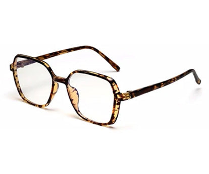 Brown Tort Square Full Rim Acetate Frame for Women
