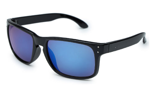 Blue Green Mirror Travel Sunglass
