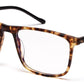 Brown Tortoise Square Shaped Acetate Eyeglasses Frames for Men