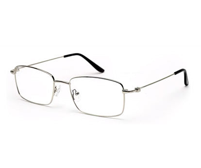 SUPER STYLISH SILVER FULL RIM UNISEX SPECTACLES