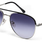 Gradual Blue Aviator Style UV Sunglass