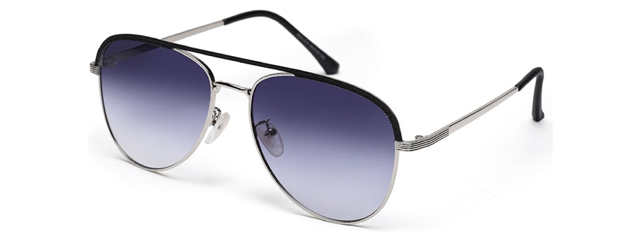 Gradual Blue Aviator Style UV Sunglass