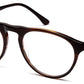 Brown Black MOD Aviator Style Acetate Eyeglasses Frames for Men