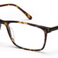 Brown Tortoise Rectangular Acetate Eyeglass Frame for Men