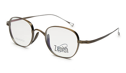 Zenith Titanium Metallic Brown Frames