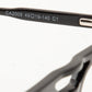 Black MOD Aviator Acetate Eyeglass Frame for Men