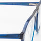 Blue MOD Aviator Style Acetate Eyeglass Frame for Men