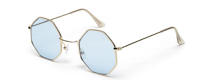 Blue Hexagon Unisex UV Protected Sunglass