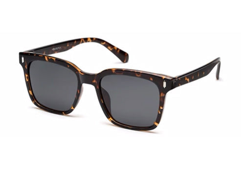 Black Leopard Print Sunglasses