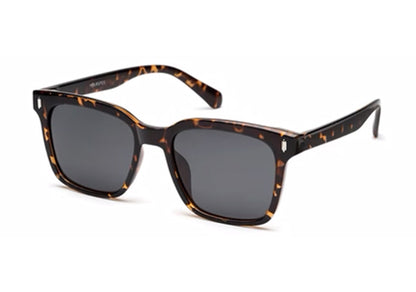 Black Leopard Print Sunglasses