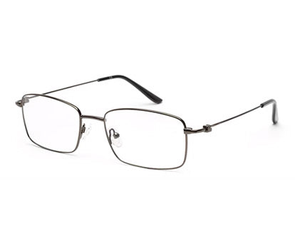 METALLIC GREY FULL RIM UNISEX FRAME