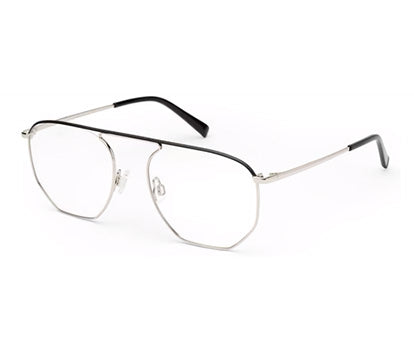 Silver Hexagon Unisex Frame