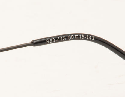 Black Shade Squared Shaped UV Sunglass