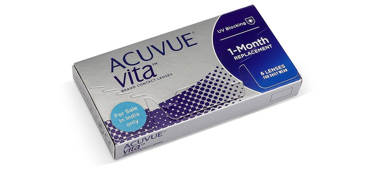 Acuvue Vita Monthly Disposable Contact Lenses (6 Lens/Box)