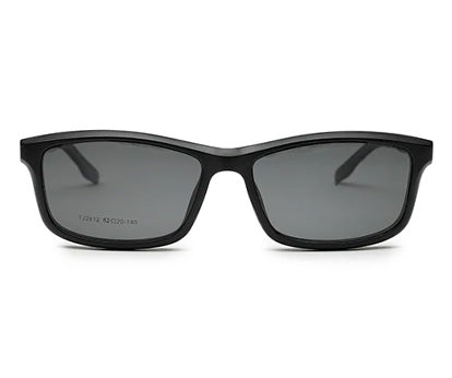 Dark Gray Ultralight Clip-on Spectacles