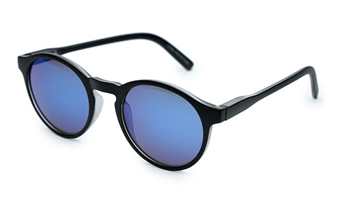 Blue Mirror UV Travel Sunglass