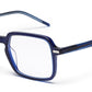 Blue Square Shaped Acetate Frame for Kids