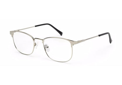 SILVER CLUBMASTER UNISEX EYEGLASSES