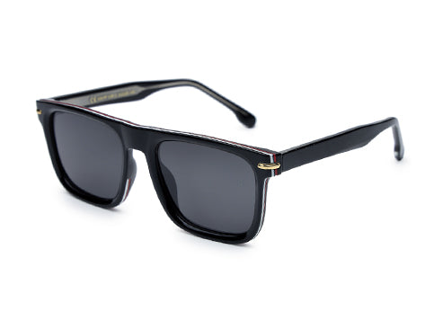 Trendy Black Square UV 400 Sunglass