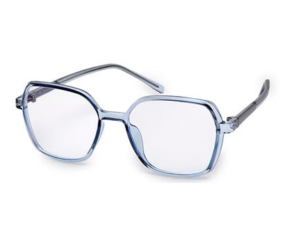 Blue Square Full Rim Acetate Frame for Women