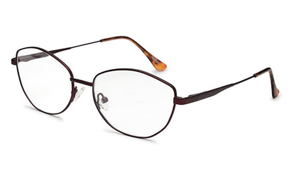 Bold Cateye Rust Spectacles