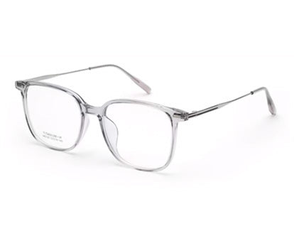 Square Clear Transparent Frame Glasses for Men