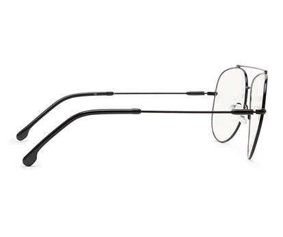Black Aviator Style Metal Specs Frames for Men & Women