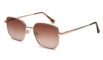 Classic Square Gold Sunglasses