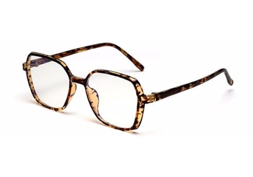 Brown Tort Square Full Rim Acetate Frame for Women