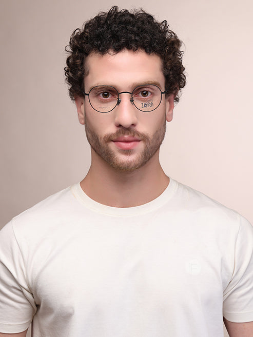 Zenith Titanium Round Metal Frames