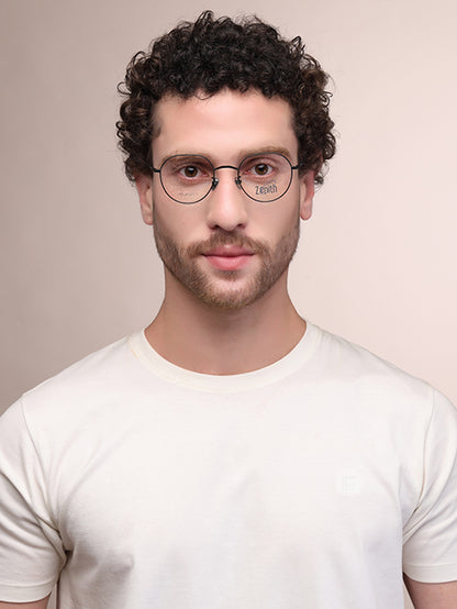 Zenith Titanium Round Metal Frames