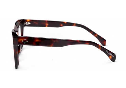 Thick Brown Tort Square Full Rim Acetate Frame for Men & Women