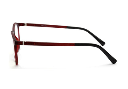 Wine Oval Clip-on Eyeglasses for Men and Women