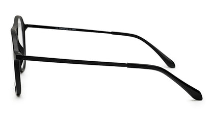 Classic Aviator Black Ultralight Spectacles