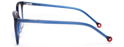 Blue Squared Shape Acetate Eyeglasses Frames for Men & Women
