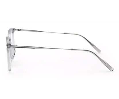 Square Clear Transparent Frame Glasses for Men