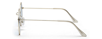 Blue Hexagon Unisex UV Protected Sunglass