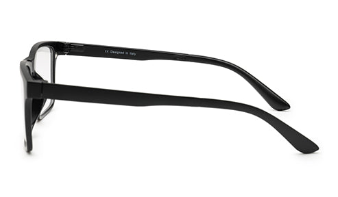 Classic Black Ultralight Clip-on Spectacles